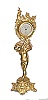 Novelty clock, 12 inch metal case.