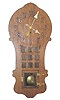 Sessions Clock Co., mission clock, "Ramona", ca 1908.