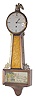 Herschede Clock Co. banjo clock, "Willard, miniature", ca 1927.