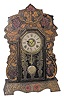 Wm. L. Gilbert Clock Co. mantle clock, one of the clocks in their, "Navy Set", ca 1901. This one is "No. 27".
