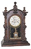 Welch, Spring & Co. mantle clock, "Patti, No. 1", ca 1884, per the catalogs.