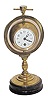 French table clock, barometer, and compass.