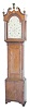 English tall clock, ca 1815, by William Cooper, Hamilton