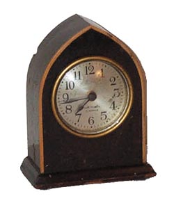 Seth Thomas, 4 jewel desk clock, in beehive case, 5-1/2 inches high. — Antique Clocks Price Guide