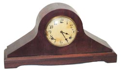 Wm. L. Gilbert Clock Co. tambour clock, "No. 1038", ca 1925. — Antique Clocks Price Guide