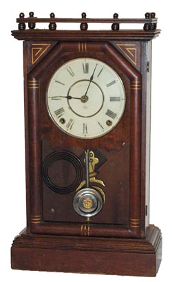 Seth Thomas Clock Co. City Series clock called the, "Omaha", ca 1886. — Antique Clocks Price Guide