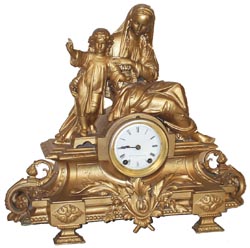 Seth Thomas and Sons, "Madonna and Child", ca 1876. — Antique Clocks Price Guide
