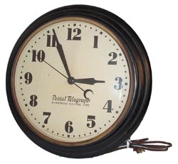 Hammond, "Postal Telegraph, Bichronous Electric Time". — Antique Clocks Price Guide