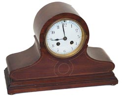 Outstanding French miniature mantle clock the round 8 day movement is signed "Samuel Marti" and "France". — Antique Clocks Price Guide