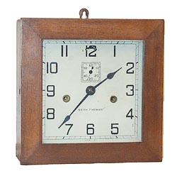 Seth Thomas hanging clock, the "Chef", ca 1924. — Antique Clocks Price Guide