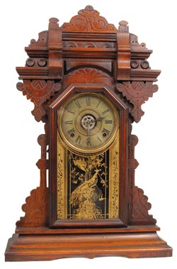 E. Ingraham Company mantle clock, ca 1880Õs. — Antique Clocks Price Guide