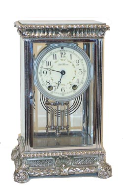 Seth Thomas crystal regulator, "Empire No. 13", ca 1909. — Antique Clocks Price Guide