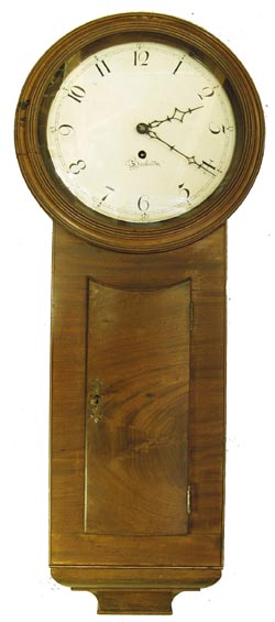 English Dial Clock, ca 1850Õs. — Antique Clocks Price Guide
