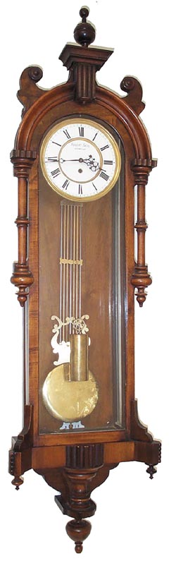 German-Austrian 1 weight Vienna Regulator. — Antique Clocks Price Guide