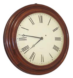 Brewster and Ingrahams 22 inch gallery. 8 day "East-West" ribbed movement in good running condition. — Antique Clocks Price Guide