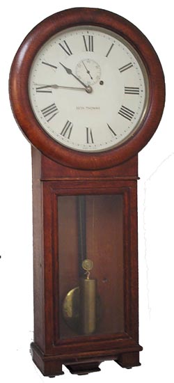 Seth Thomas "Regulator No. 2", ca 1913 to 1922. — Antique Clocks Price Guide