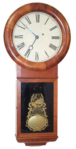 Seth Thomas "Regulator No. 2", early model, ca 1878. — Antique Clocks Price Guide