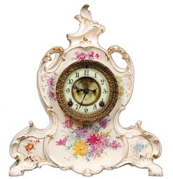 Ansonia Clock Co., Royal Bonn, "LaVendee", ca 1904. — Antique Clocks Price Guide