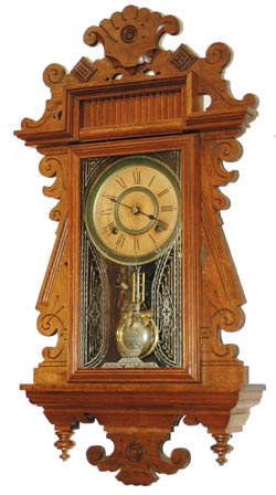 Ansonia Clock Co., hanging "Trinidad", ca 1904. — Antique Clocks Price Guide