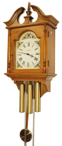 Seth Thomas contemporary clock resembling the earlier "Lunar" model. — Antique Clocks Price Guide