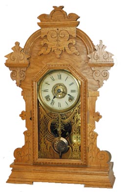 Seth Thomas mantle clock, may be one of the "Exposition Series", but not pictured with those in the catalogs. — Antique Clocks Price Guide