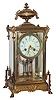 French crystal regulator made by "Japy Freres", noted French clockmakers.