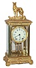 Seth Thomas Clock Co. crystal regulator, "Empire No. 14", ca 1909.
