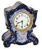 Ansonia Clock Co. porcelain case, "Tacoma", ca early 1900Õs.