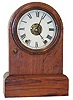 Seth Thomas shelf clock, "Tudor No. 3", ca 1863.