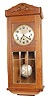 French box clock with 8 day movement striking Westminster chimes on 8 long rods.