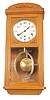 French box clock, 8 day movement striking Westminster Chimes on 10 long rods.