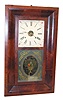 U. S. Clock and Brass Co. Chicago, per the full black and gold label inside the case. Company made clocks from1866 until 1868 when the factory burned.