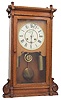 Seth Thomas mantle clock, "Lincoln. V.P.", ca 1886, this particular clock was made in 1892 according to the factory stamp on the back of the clock.