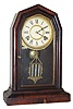 E. N. Welch Mfg. Co. mantle clock, "Empress, V. P.", ca 1880.