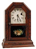 Atkins Clock Co. miniature cottage, 10.5" high.