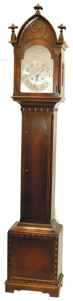 The Herschede Hall Clock Co., Cincinnati, Ohio, "Grandmother Clock", C. 1920's. — Antique Clocks Price Guide