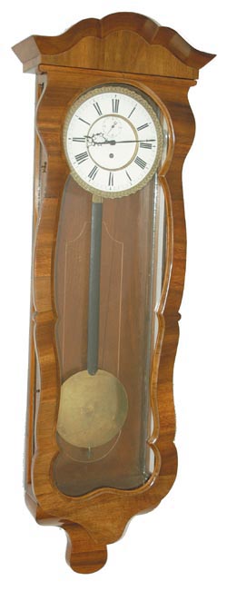 Very Rare Serpentine Vienna Regulator. — Antique Clocks Price Guide