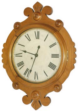 F. Kroeber Clock Co. "Maltese Gallery", C. 1888. — Antique Clocks Price Guide