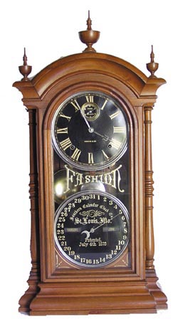 Southern Calendar Clock Co., St. Louis, Mo. "Fashion No. 4" C. 1880. — Antique Clocks Price Guide