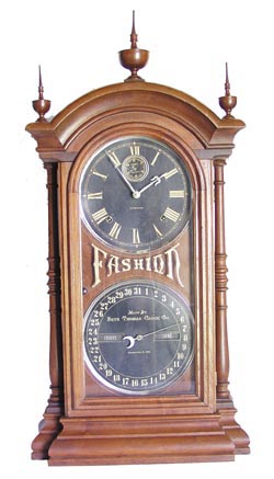 Southern Calendar Clock Co., St. Louis, Mo. "Fashion No. 6" C. 1884. — Antique Clocks Price Guide