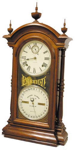 Southern Calendar Clock Co., St. Louis, Mo. "Fashion No. 4" C. 1880. — Antique Clocks Price Guide