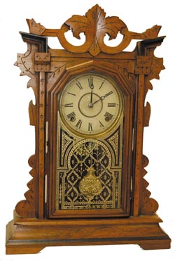 E. Ingraham & Co. parlor clock, "Paladin", C. 1884. — Antique Clocks Price Guide