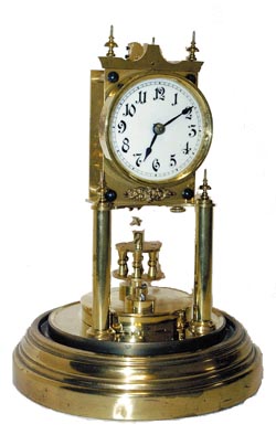 Gustav Becker disc pendulum, C. 1925-1930. — Antique Clocks Price Guide