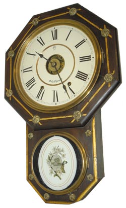 RARE Seth Thomas "Office No. 3" C. 1889. — Antique Clocks Price Guide