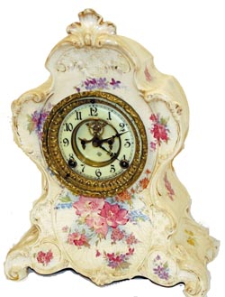 Ansonia Clock Co. Royal Bonn, "No. 503", C. early 1900's. — Antique Clocks Price Guide