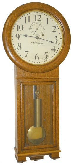 Seth Thomas, "Regulator No. 2", C. 1913-1922. — Antique Clocks Price Guide