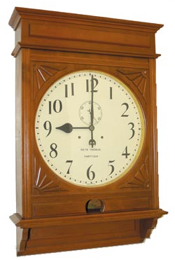 Seth Thomas "18 Inch Lobby", C. 1909, or a slight variation thereof. — Antique Clocks Price Guide