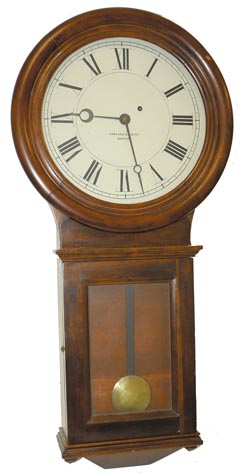 Chelsea Clock Co. wall weight regulator. — Antique Clocks Price Guide