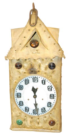 Bradley & Hubbard Mfg. Co. Meriden, Conn. 30 hour Parade Clock. — Antique Clocks Price Guide
