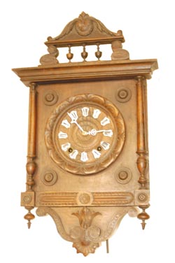 Black Forest Morbier, complete, very rare case style. — Antique Clocks Price Guide